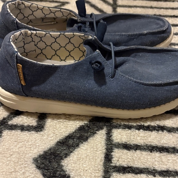 Hey Dudes Denim blue with glitter - size 8 - Picture 6 of 9